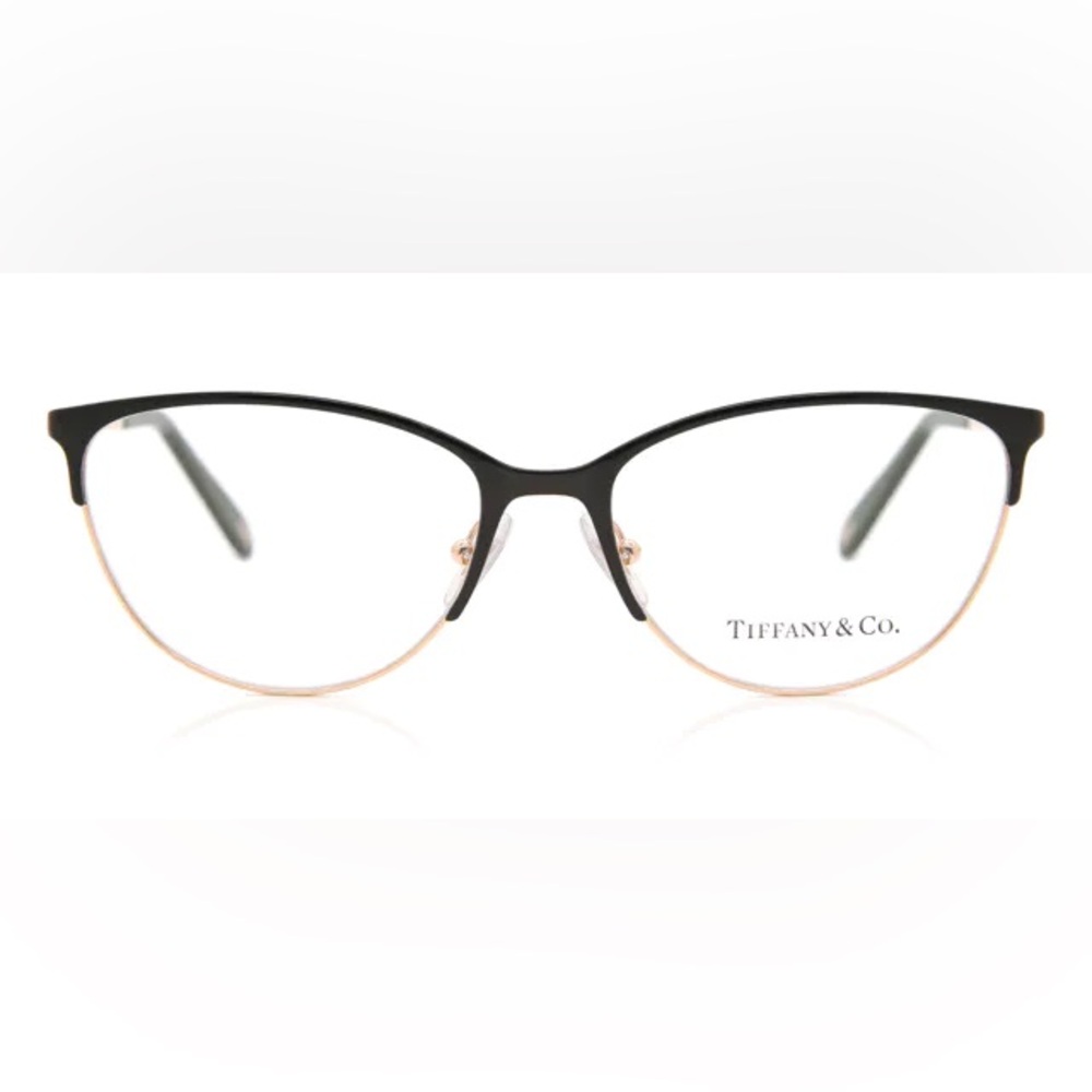 Tiffany & Co. TF1127 6122
Black Cat-Eye Glasses with Metal Frame